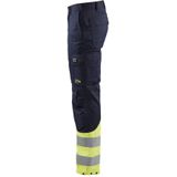 Blaklader 1705-1519 Werkbroek Inherent Steel - Marine/High Vis Geel