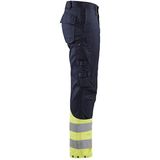 Blaklader 1705-1519 Werkbroek Inherent Steel - Marine/High Vis Geel