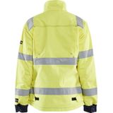 Blåkläder 4091-1514 Multinorm Damesjack High Vis Geel/Marineblauw maat L