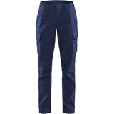 Blaklader Dames industrie werkbroek stretch 7144-1832 - Marineblauw/Korenblauw
