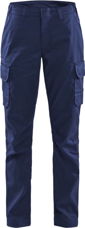 Blåkläder - 7144-1832 - Dames Werkbroek - Marineblauw/Korenblauw - Stretch