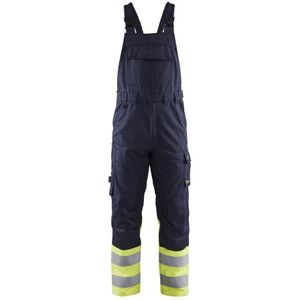 Blåkläder - 2605-1519 - Bretelbroek - High Vis Geel - Vlamvertragend - Inherent Steel