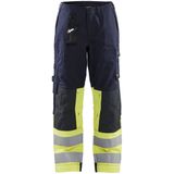 Blåkläder - 7181-1514 - Multinorm Werkbroek - Marine/High Vis Geel