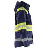 Blåkläder - 4420-1977 - Shelljack - Marine/High Vis Geel - Wind- en Waterdicht