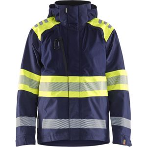 Blaklader 4420-1977 Shelljack High Vis - Marine/High Vis Geel