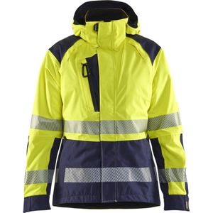 Blåkläder - 4436-1987 - Shelljack - High Vis Geel/Marineblauw - Dames