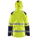 Blåkläder - 4436-1987 - Dames Shelljack - High Vis Geel/Marineblauw