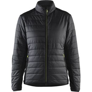 Blaklader 4715-2030 Dames warm gevoerd vest - Zwart/High Vis Geel