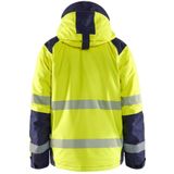 Blåkläder 4455-1987 Winterjas High Vis High Vis Geel/Marineblauw maat L