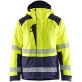 Blåkläder - 4455-1987 - Winterjas - High Vis Geel/Marineblauw