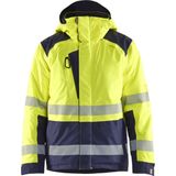 Blåkläder - 4455-1987 - Winterjas - High Vis Geel/Marineblauw