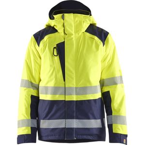 Blåkläder - 4455-1987 - Winterjas - High Vis Geel/Marineblauw