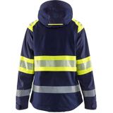 Blåkläder - 4430-1977 - Shelljack - Marineblauw/Oranje - Dames - High Vis