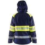 Blåkläder - 4430-1977 - Shelljack - Marineblauw/Oranje - Dames - High Vis