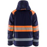 Blaklader 4480-1977 Winterjas High Vis - Marineblauw/Oranje
