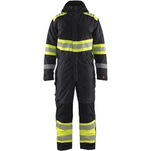 Blåkläder - Winteroverall - Zwart/Geel - Hoge Zichtbaarheid Klasse 1
