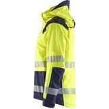 Blåkläder 4435-1987 Shelljack High Vis High Vis Oranje/Marineblauw maat 4XL
