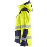 Blåkläder - 4456-1987 - Dames Winterjas - Oranje/Marineblauw - High Vis
