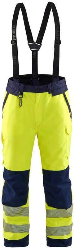 Blaklader 1875-1977 Winterwerkbroek High Vis - High Vis Geel/Marineblauw