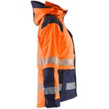 Blåkläder - 4436-1987 - Shelljack - Oranje/Marineblauw - Dames - High Vis