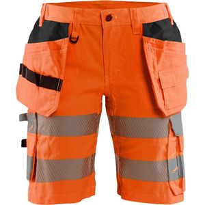 Blaklader Dames High Vis short met stretch 7186-1811 - High Vis Oranje