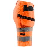 Blaklader Dames High Vis short met stretch 7186-1811 - High Vis Oranje