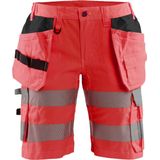 Blaklader Dames High Vis short met stretch 7186-1811 - High Vis Rood