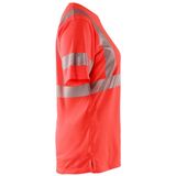 Blaklader 3502-2537 Dames T-shirt High Vis - High Vis Rood