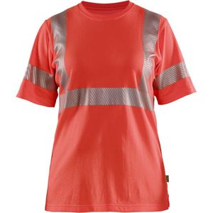 Blaklader 3502-2537 Dames T-shirt High Vis - High Vis Rood