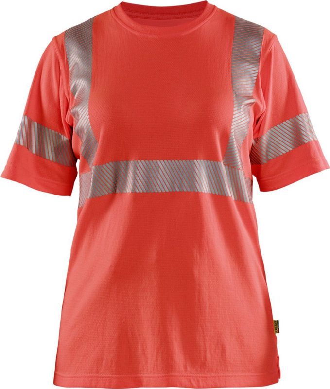 Blaklader 3502-2537 Dames T-shirt High Vis - High Vis Rood
