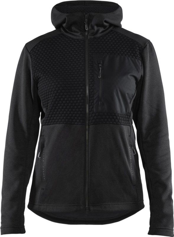 Blaklader 3542-2526 Dames Hoodie met hele rits - Zwart