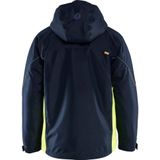 Blåkläder - 4890-1977 - Lichtgewicht Winterjas - Donker Marineblauw/High Vis Geel