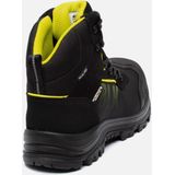 Blåkläder 2479-0000 STORM Hoge Veiligheidsschoen Zwart/High Vis Geel - Waterdicht - Metaalvrij - Reflecterende Draden