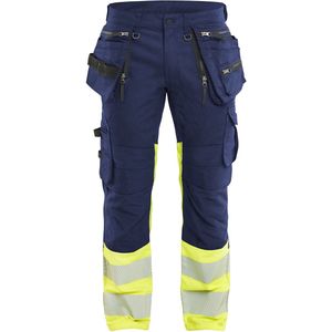 Blåkläder - 1130-1149 - Werkbroek - Marine/High Vis Geel - Stretch