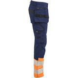 Blåkläder - 1130-1149 - High Vis Werkbroek - Marineblauw/Oranje