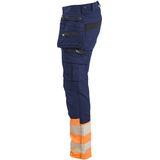 Blåkläder - 1130-1149 - High Vis Werkbroek - Marineblauw/Oranje