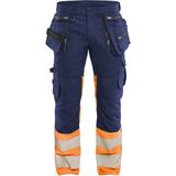 Blåkläder - 1130-1149 - High Vis Werkbroek - Marineblauw/Oranje