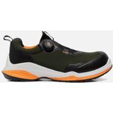 Blåkläder - 2486-0000 STRIKER - Veiligheidsschoen - Donker marineblauw/Limoengroen - Textiel