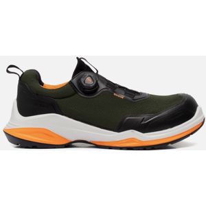 Blåkläder - 2486-0000 STRIKER - Veiligheidsschoen - Donker marineblauw/Limoengroen - Textiel