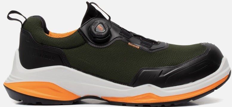 Blåkläder - 2486-0000 STRIKER - Veiligheidsschoen - Donker marineblauw/Limoengroen - Textiel