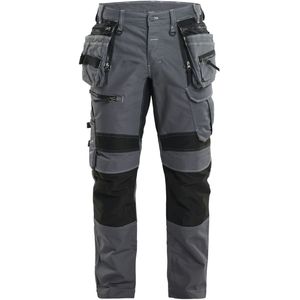 Blåkläder 1990-1141 Werkbroek denim stretch X1900 Medium Grijs/Zwart maat C146