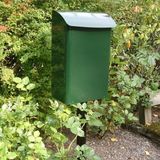 SafePost - 14 - Wandbrievenbus - Groen - Staal