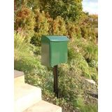 Brievenbus - Rood - Metaal