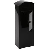 V-part Kolombrievenbus Rooftop 37,5 X 98,5 Cm Rvs Zwart