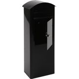 V-part Kolombrievenbus Rooftop 37,5 X 98,5 Cm Rvs Zwart