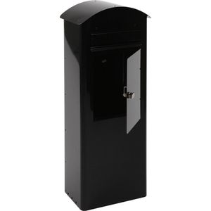 V-part Kolombrievenbus Rooftop 37,5 X 98,5 Cm Rvs Zwart