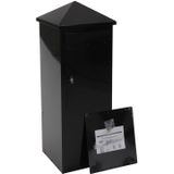 Staande vierkante brievenbus