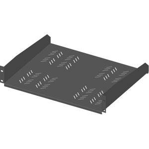 Enoc MHF 19370 S - Legbord - Zwart - 30 kg - 2U - 445 mm - 370 mm, Accessoires voor serverkasten, Zwart