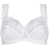 Miss Mary of Sweden - Jacquard & Lace - Beugelbeha - Zwart - Stretch Kant