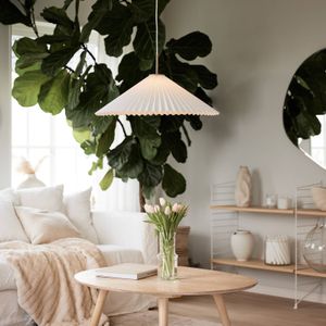 Hanglamp Wabi-Sabi Scandinavische Stijl Hanglamp Polystyreen Propyleen Hanglamp E27 Eettafel In Hoogte Verstelbaar Creatieve Bloemen Hanglamp